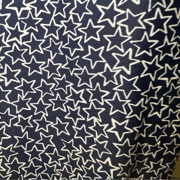 Gap Navy/White Star Print Cross Back One Piece Swimsuit size L - Picture 12 of 12